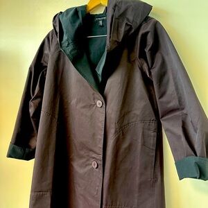Eileen Fisher Petite Small Raincoat
